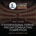 II International Ferenc Fricsay Conducting Competition