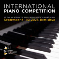 International Piano Competition VŠMU Bratislava
