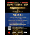 Dubai Classic Violin Competition