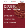 9°CONCORSO INTERNAZIONALE SAN COLOMBANO 