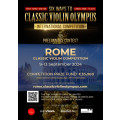 Rome Classic Violin Competition