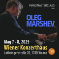 Wiener Konzerthaus Piano Masterclasse with Oleg Marshev