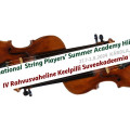 IV International String Players’ Academy in Hiiumaa, Estonia