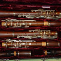 A set of Bb and A clarinets, after the model Baerman-Ottensteiner,  replica by Andreas Schöni, Bern