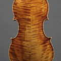 Violin by Patrick Robin, 2 bows in a black shaped case