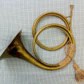 Baroque Horn made by Andreas Jungwirth (2001), model Leichambschneider, with 2 crooks (F & G)