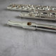 Lillian Burkart Professional Flute – .018" Sterling Silver – 14k Gold Riser, , 