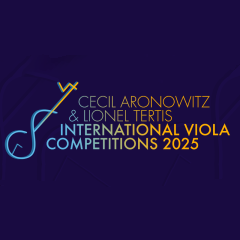 Tertis and Aronowitz International Viola Competitions