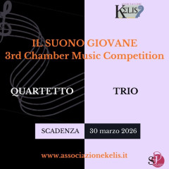 3rd Chamber Music Competition  "Il Suono Giovane". Firenze