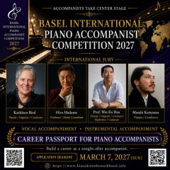 Basel International Piano Accompanist Competition 2027