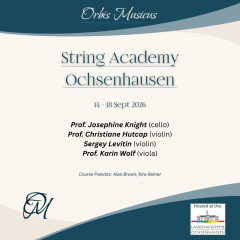 Orbis Musicus: String Academy Ochsenhausen