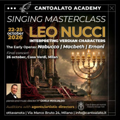 LEO NUCCI MASTERCLASS: Interpreting the Verdian Characters