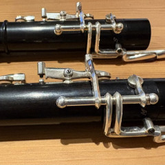 Two Marigaux M2 Head Joints, Size M and S,