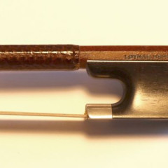 Rare and fine German master cello bow, made ca. 1950 by Edwin Lothar Herrmann,