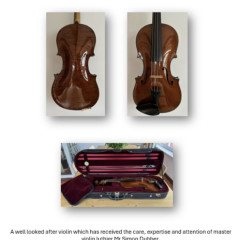 Full size violin German  C 1910,