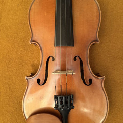 Beautiful violin from Markneukirchen (mid–late 19th century), 