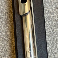 Dana Sheridan Solid Silver Headjoint 14K Gold Riser,