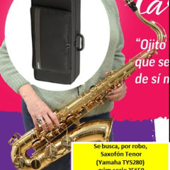 saxofón tenor Yamaha TYS280 num serie 35650,