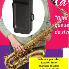Saxofón Tenor Robado (Rocafort, Valencia),