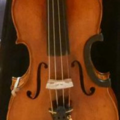 Violin made by Luc Deneys in the year 2014,